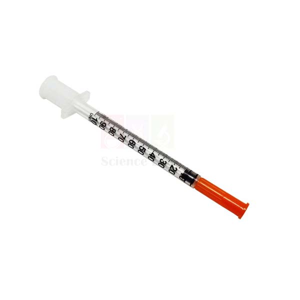Syringe, Insulin, 1ml, U-100